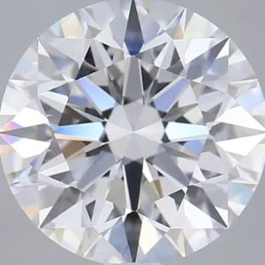 3.02 Carat Round F VVS2 Lab Diamond