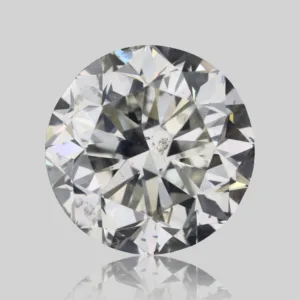 3.02 Carat Round I SI2 Natural Diamond