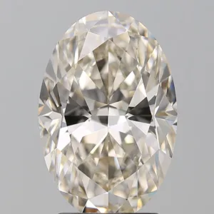 3.03 Carat Oval Blue VS2 Natural Diamond