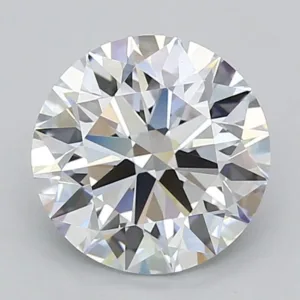 3.03 Carat Round D VVS2 Lab Diamond