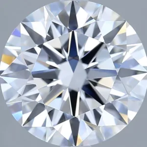 3.03 Carat Round D VVS2 Lab Diamond