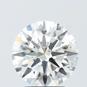 3.03 Carat Round F VVS2 Lab Diamond