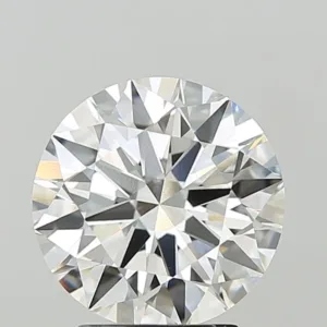 3.03 Carat Round F VVS2 Lab Diamond