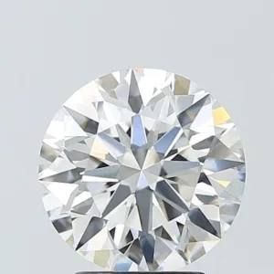 3.03 Carat Round F VVS2 Lab Diamond