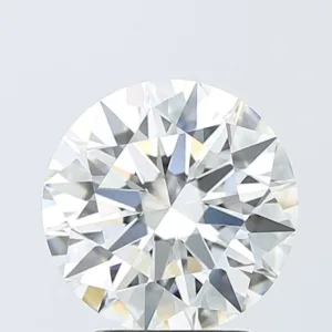 3.03 Carat Round F VVS2 Lab Diamond