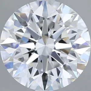3.03 Carat Round F VVS2 Lab Diamond