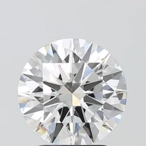 3.03 Carat Round F VVS2 Lab Diamond