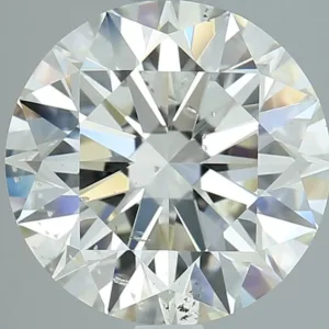 3.03 Carat Round K SI2 Natural Diamond