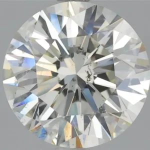 3.03 Carat Round L SI2 Natural Diamond