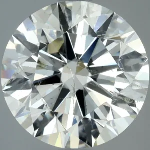 3.03 Carat Round M SI2 Natural Diamond