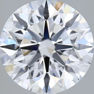 3.04 Carat Round D VVS2 Lab Diamond