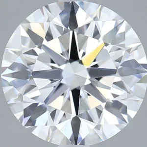 3.04 Carat Round D VVS2 Lab Diamond