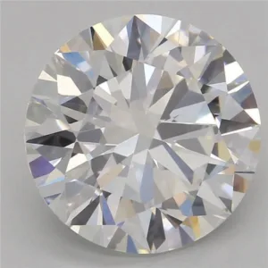 3.04 Carat Round D VVS2 Lab Diamond