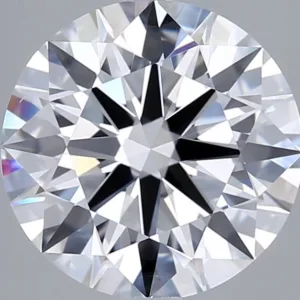 3.04 Carat Round D VVS2 Lab Diamond