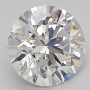 3.04 Carat Round E VVS2 Lab Diamond