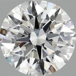 3.04 Carat Round E VVS2 Lab Diamond