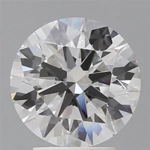 3.04 Carat Round E VVS2 Lab Diamond
