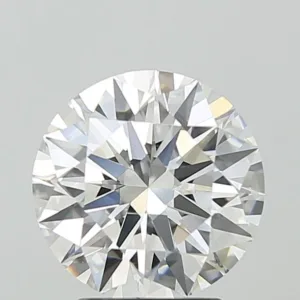 3.04 Carat Round F VVS2 Lab Diamond