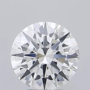 3.04 Carat Round F VVS2 Lab Diamond