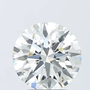 3.05 Carat Round F VVS2 Lab Diamond