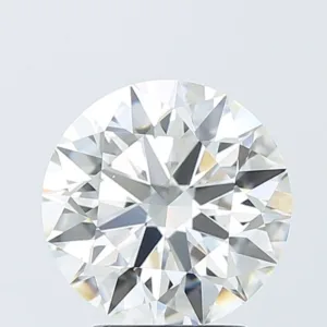 3.05 Carat Round F VVS2 Lab Diamond