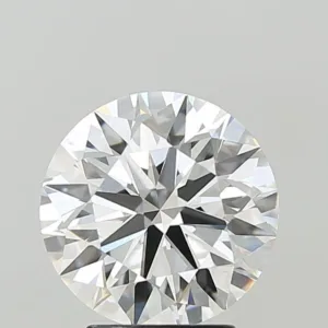 3.05 Carat Round F VVS2 Lab Diamond