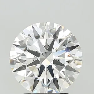 3.05 Carat Round F VVS2 Lab Diamond
