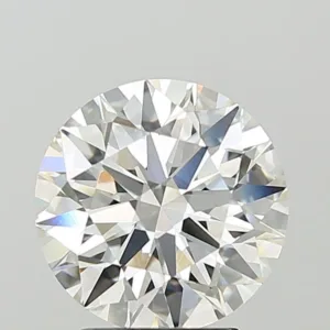 3.05 Carat Round F VVS2 Lab Diamond