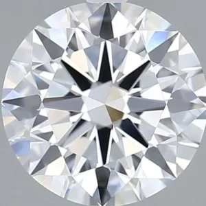 3.06 Carat Round D VVS2 Lab Diamond