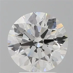 3.06 Carat Round E VVS2 Lab Diamond