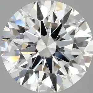 3.06 Carat Round E VVS2 Lab Diamond