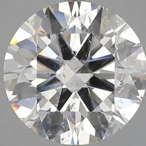 3.06 Carat Round F SI2 Natural Diamond