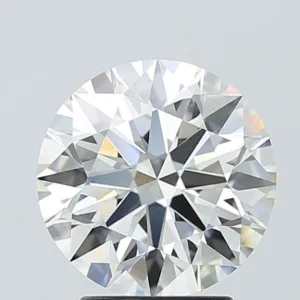 3.06 Carat Round F VVS2 Lab Diamond