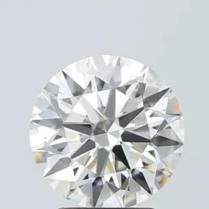 3.06 Carat Round F VVS2 Lab Diamond