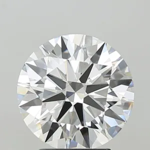 3.07 Carat Round F VVS2 Lab Diamond