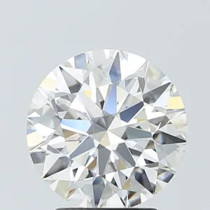 3.07 Carat Round F VVS2 Lab Diamond
