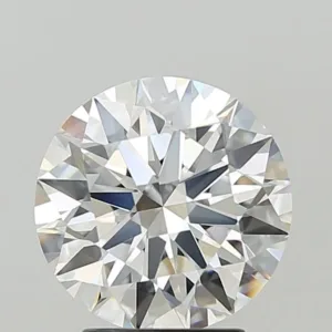 3.07 Carat Round F VVS2 Lab Diamond