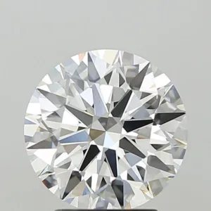 3.07 Carat Round F VVS2 Lab Diamond