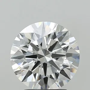 3.07 Carat Round F VVS2 Lab Diamond