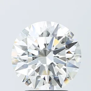 3.07 Carat Round F VVS2 Lab Diamond