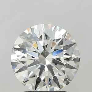 3.07 Carat Round F VVS2 Lab Diamond