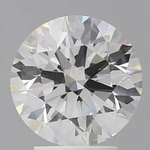 3.07 Carat Round F VVS2 Lab Diamond