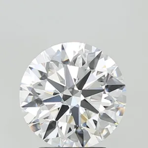 3.07 Carat Round F VVS2 Lab Diamond