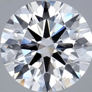 3.07 Carat Round F VVS2 Lab Diamond