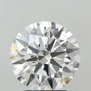 3.07 Carat Round F VVS2 Lab Diamond