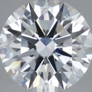 3.08 Carat Round E VVS2 Lab Diamond