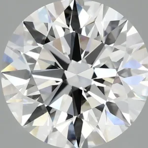 3.08 Carat Round E VVS2 Lab Diamond