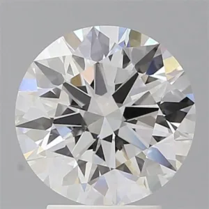 3.08 Carat Round E VVS2 Lab Diamond
