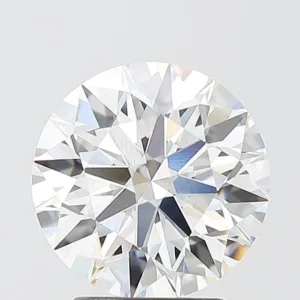 3.08 Carat Round F VVS2 Lab Diamond