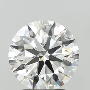 3.08 Carat Round F VVS2 Lab Diamond